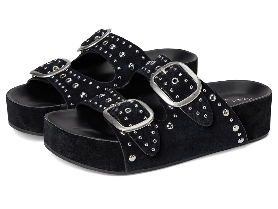 Marc Fisher LTD Sayge Women's Dress Sandals Black Suede : 5.5 M | Zappos