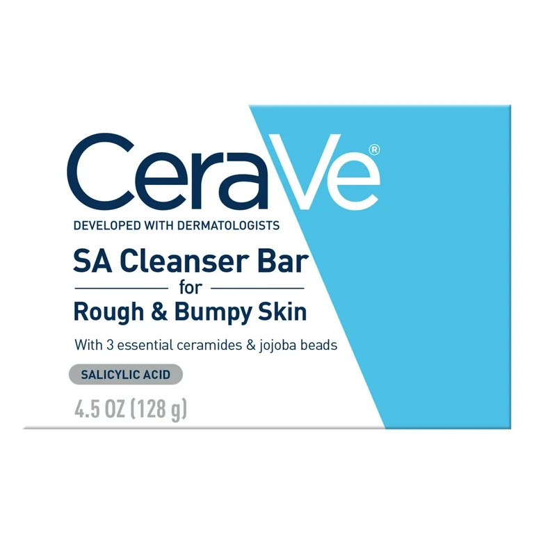 CeraVe SA Cleanser Bar for Rough & Bumpy Skin with Salicylic Acid 4.5 oz | Walmart (US)