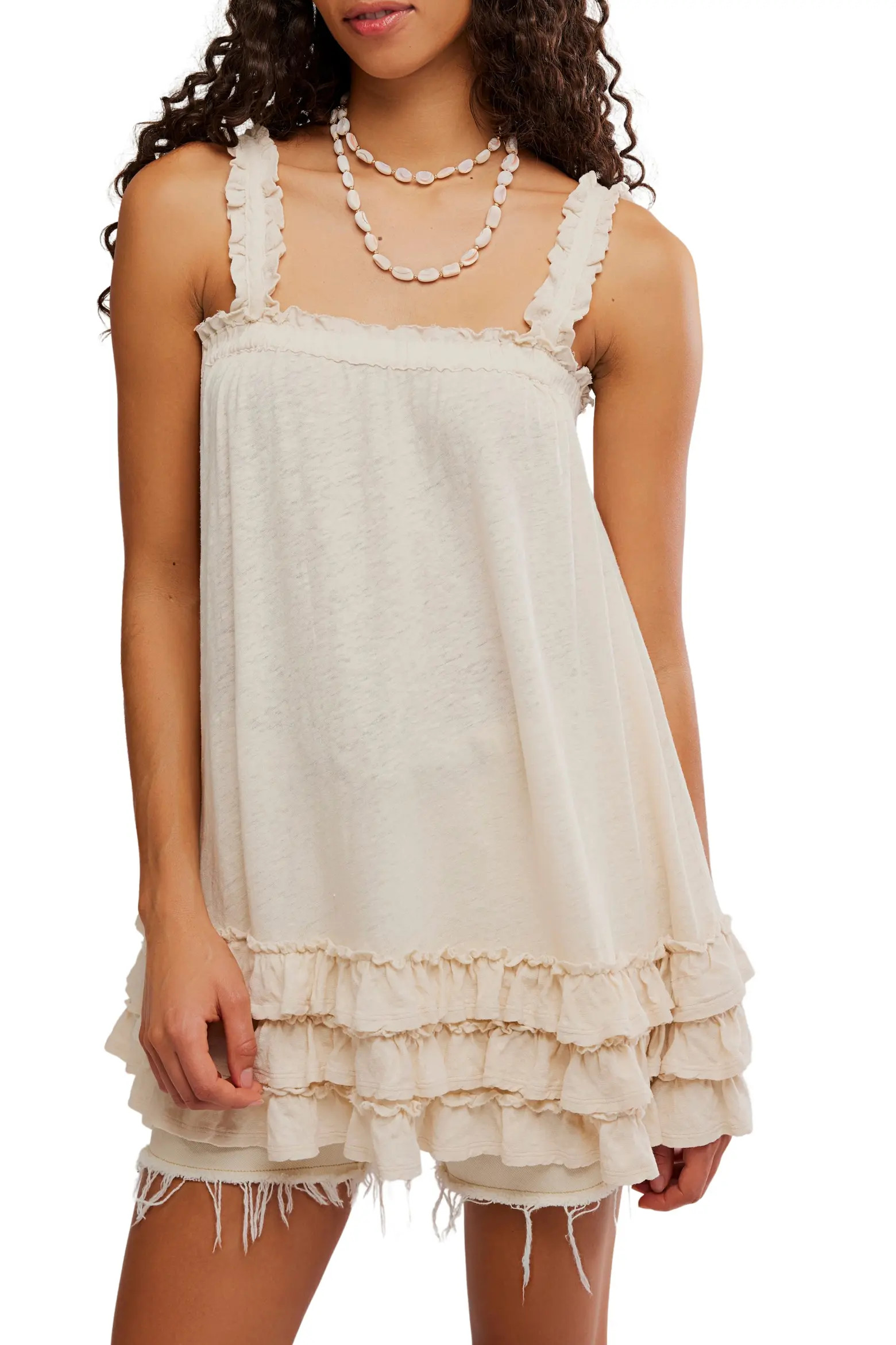 Spring Tide Ruffle Tunic Top (Women) | Nordstrom | Nordstrom