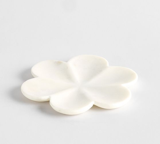 Marble Flower Tray | Pottery Barn (US)