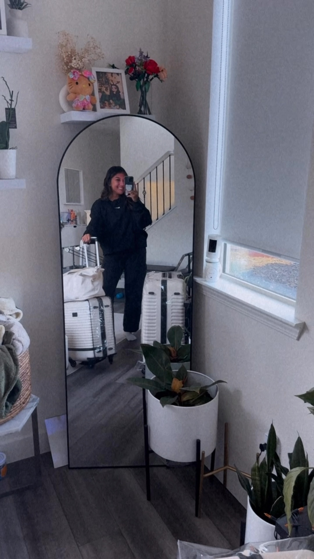 Airport Travel Outfit + Luggage 

#LTKFallSale 

#LTKTravel #LTKFindsUnder100