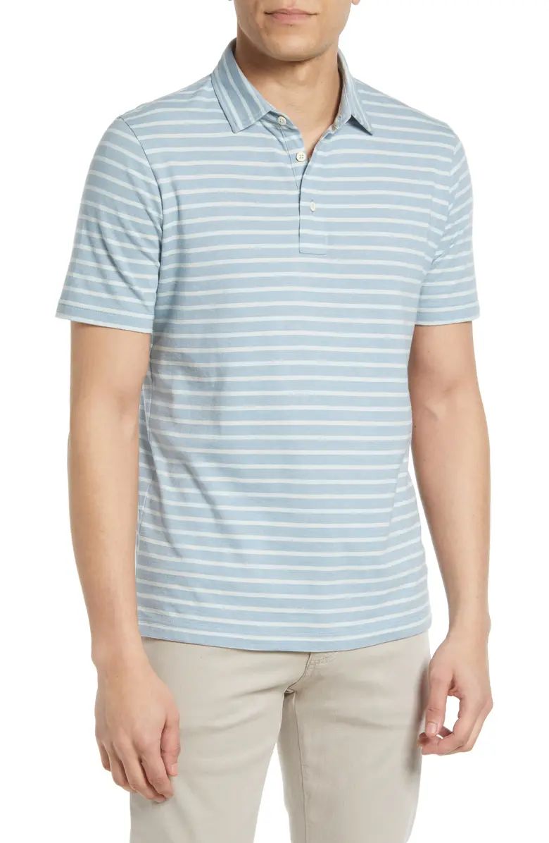 Men's Isle Stripe Cotton Polo | Nordstrom