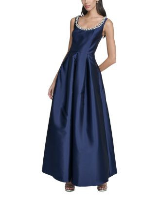 Eliza J Sleeveless Scoop Neck Ballgown | Bloomingdale's Women | Bloomingdale's (US)