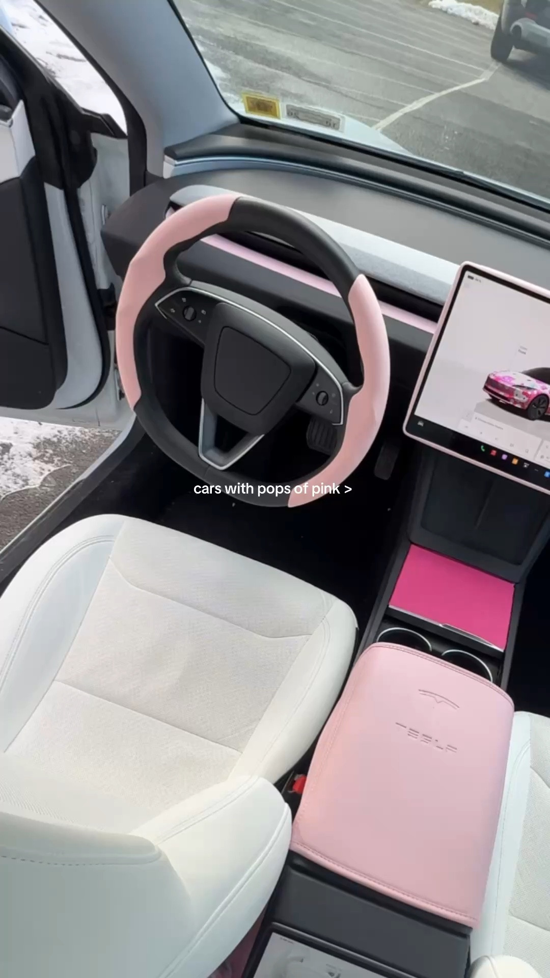Adding some cuteness to my Tesla! These pink accessories are perfect for the winter months. 



#LTKvlog #LTKTravel #LTKdayinmylife