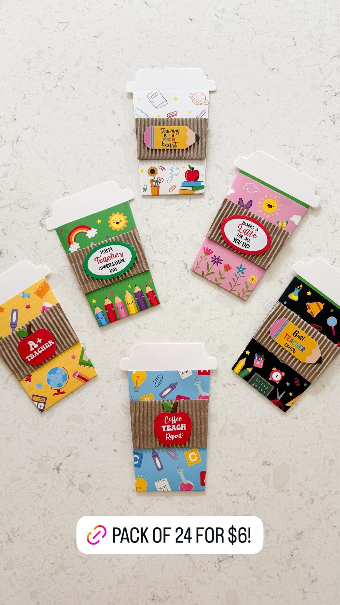 Cash / gift card holders
How cute are these cash / gift card holders for Teacher Appreciation Week? Didn't have time to make gift bags this time but these are simple and no clutter for them! PACK OF 24 FOR $6!

#LTKsummer #LTKhome #LTKkids
