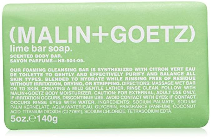 Malin + Goetz Lime Bar Soap, 5 oz | Amazon (US)