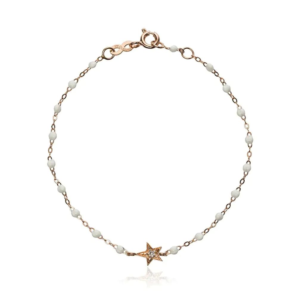 Diamond Star and Gold Bracelet | Monarch Market