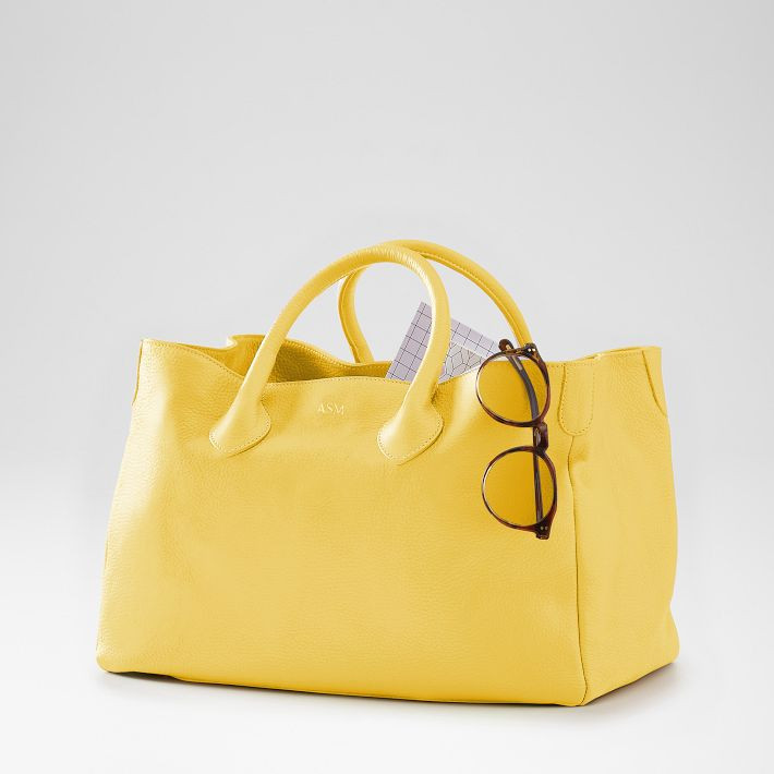 Elisabetta Slouch Leather Handbag | Mark and Graham