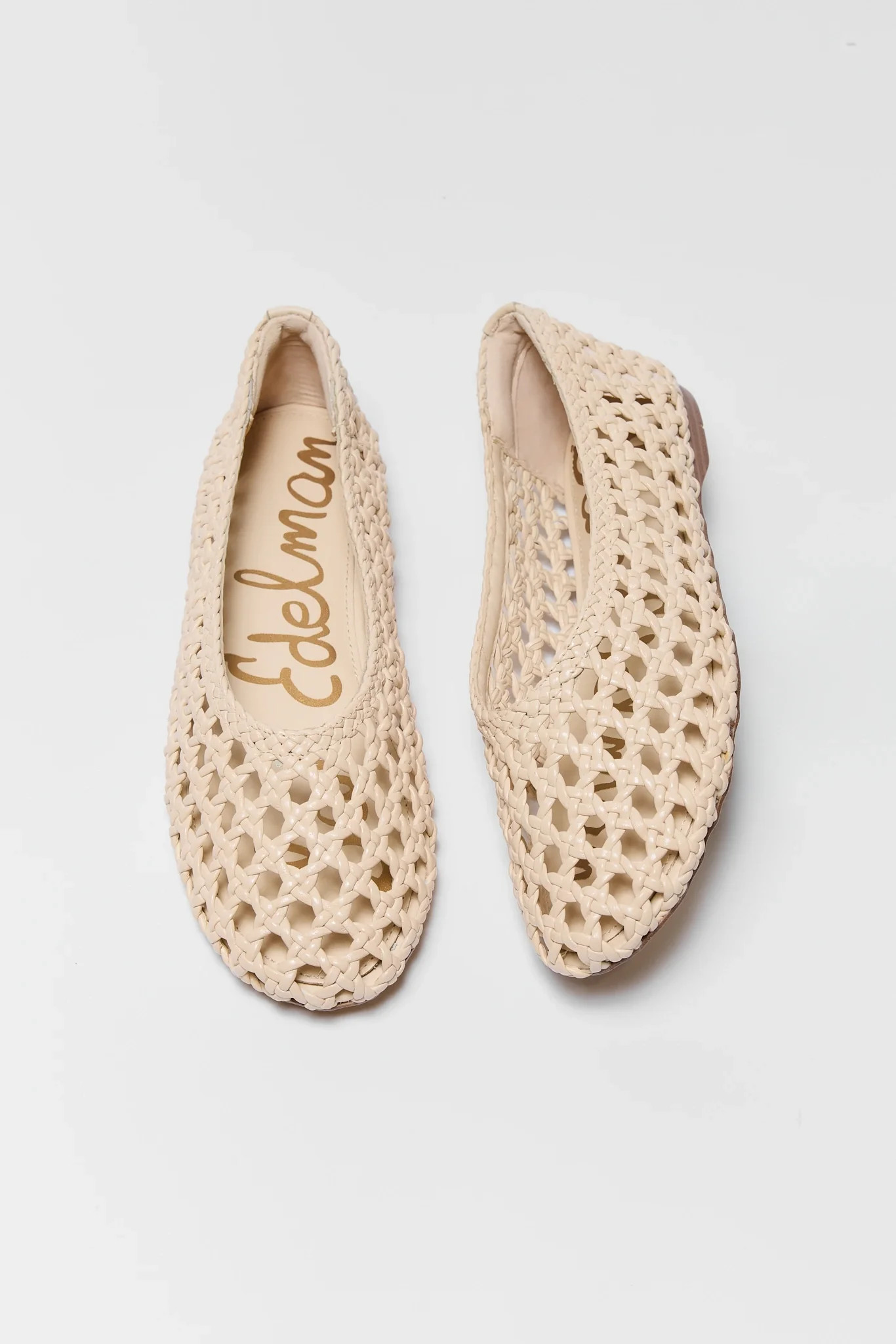Ivory Shira Woven Flats by Sam Edelman | Avara