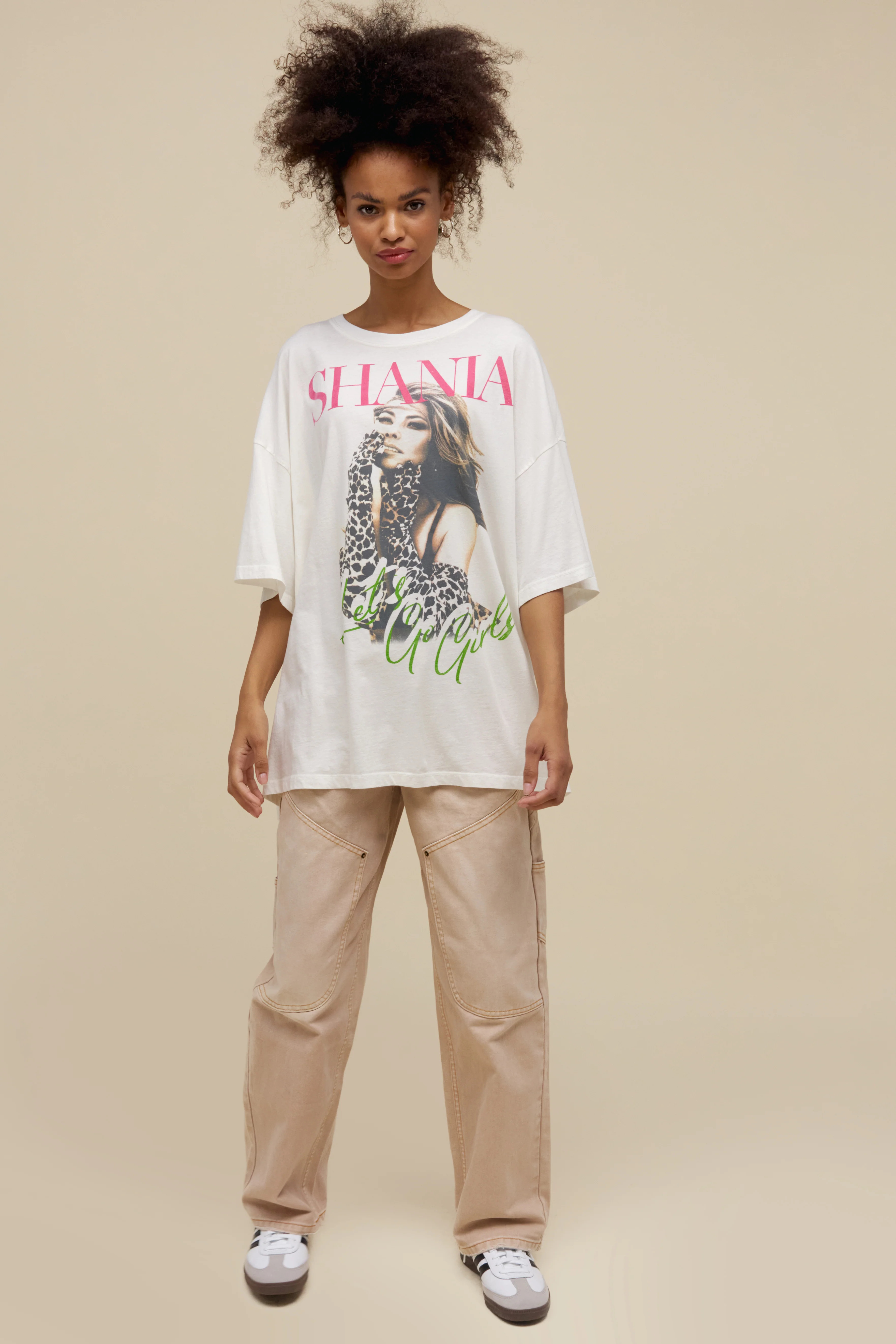 Shania Let's Go Girls OS Tee | Daydreamer