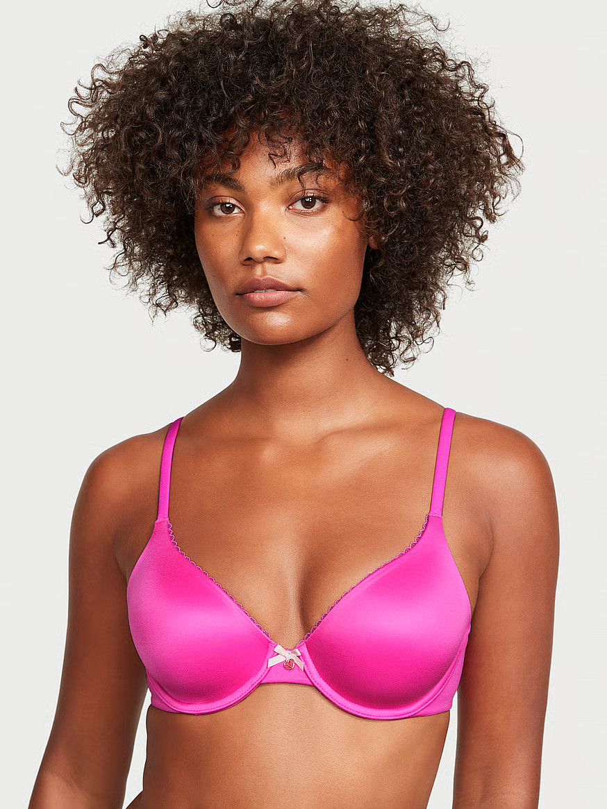 Buy Lightly Lined Smooth Full-Coverage Bra, Fuchsia Frenzy - Order Bras online - Victoria's Secre... | Victoria's Secret (US / CA )