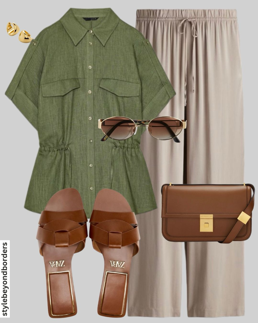 Shirts for spring 🫒✨
Tags: khaki boxy fit shirt,butter yellow shirt, oversized striped poplin shirt, buttoned down satin shirt spring casual chic outfit, DeMellier handbag,trending color combo brunch outfit, casual outfit, easy to style, chic outfit, leopard ballet flats, elegant outfit, vacation outfit neutral outfit, office outfit, modest outfit, midsize outfit,ballet flats, denim, jeans, mom jeans, sunglasses, sandals, linen trousers, H&M, Zara


#LTKstyletip #LTKtravel #LTKspring