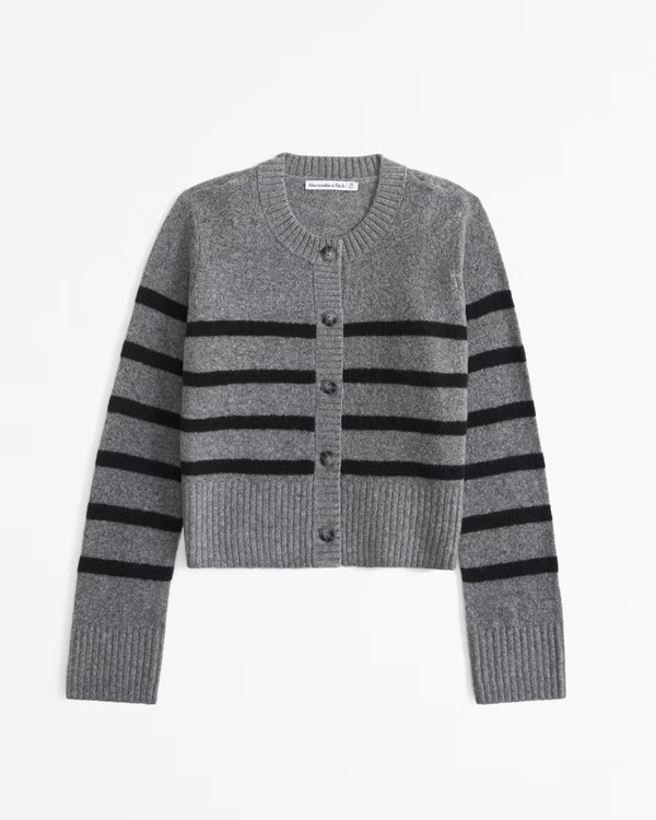 Women's Striped Tank & Crew Cardigan Set | Women's Clearance | Abercrombie.com | Abercrombie & Fitch (US)