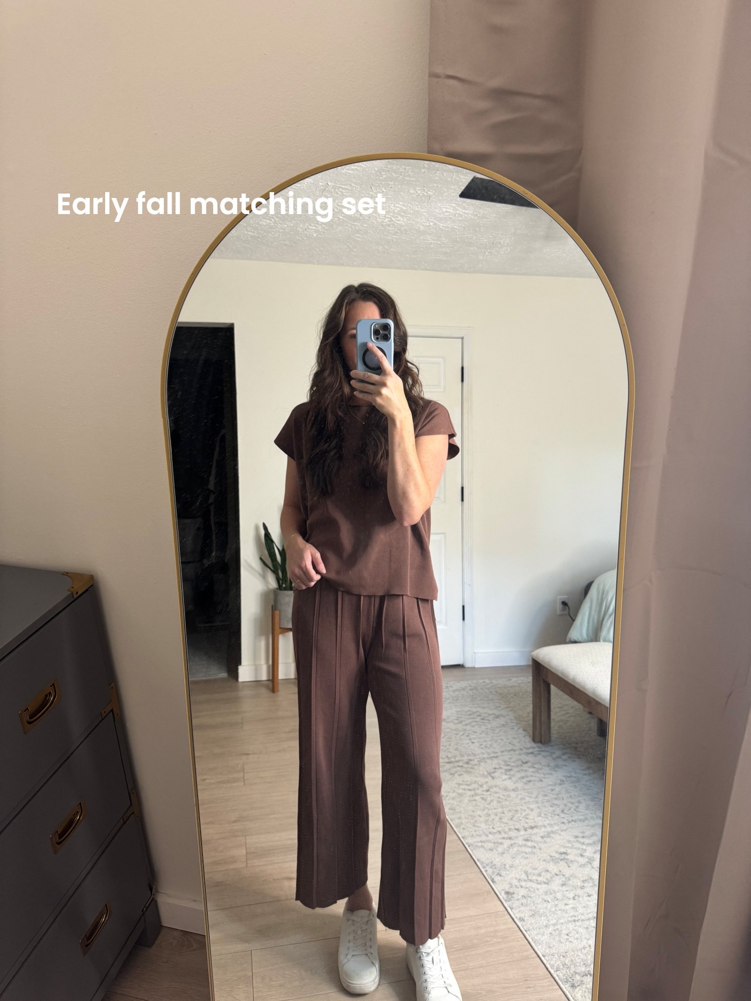 Fall matching set outfit 🍂 This brown Amazon sweater set is cozy, comfortable, and affordable — the perfect everyday fall look. A chic and versatile lounge set you can dress up or down! #AmazonFallFashion #MatchingSet #AmazonOutfit #AffordableFashion #FallStyle
5’8 M 

#LTKFallSale #LTKFindsUnder50 #LTKSeasonal