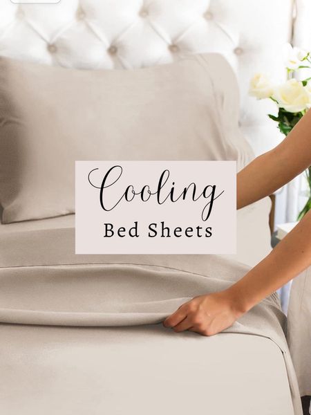 AMAZON FIND! Cooling bed sheets for night sweat sufferers! 🥵

#LTKSeasonal #LTKover40 #LTKhome