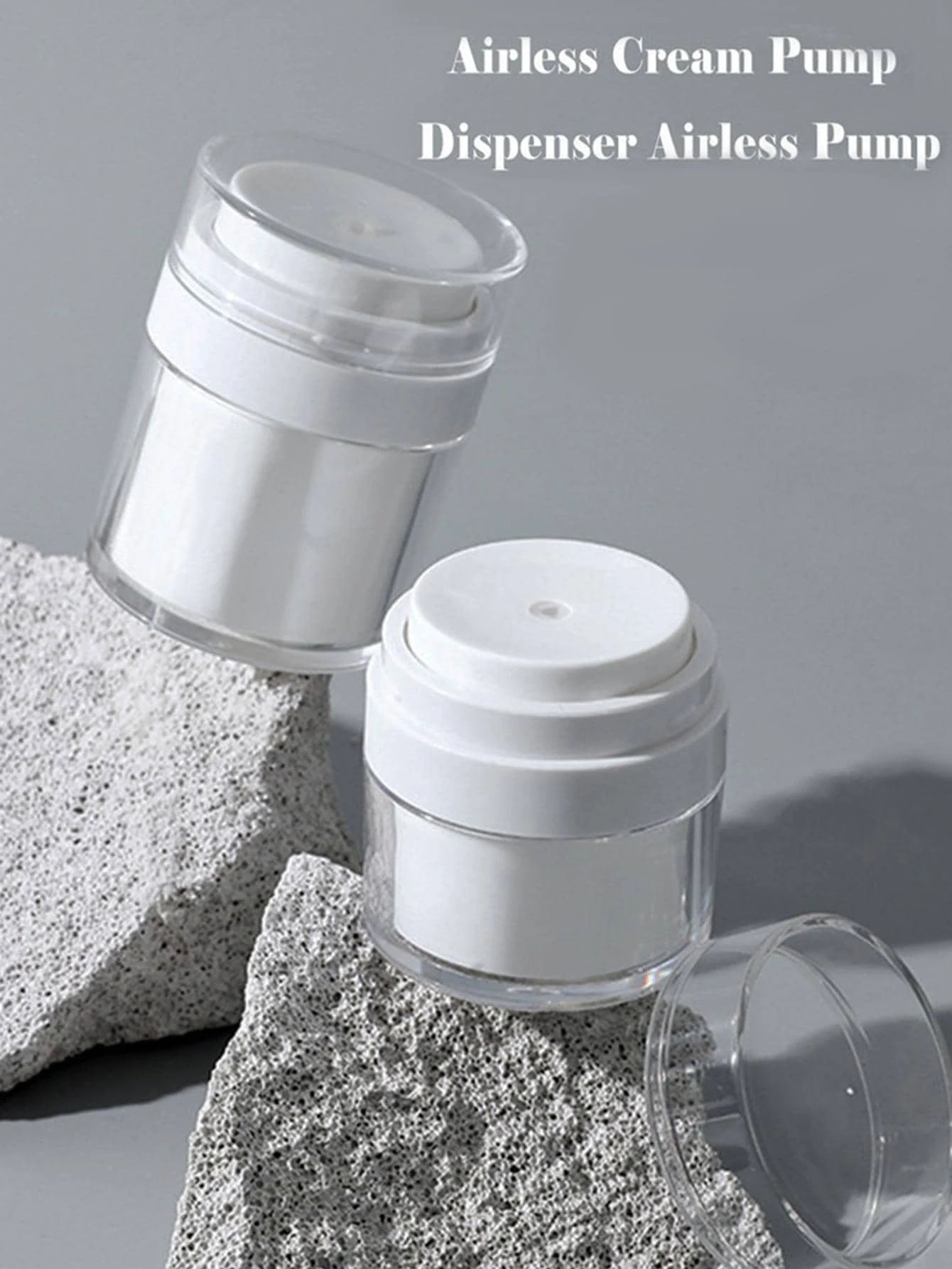1pc Portable Lotion Dispenser, White PMMA Soap Dispenser Bottle For Household | SHEIN