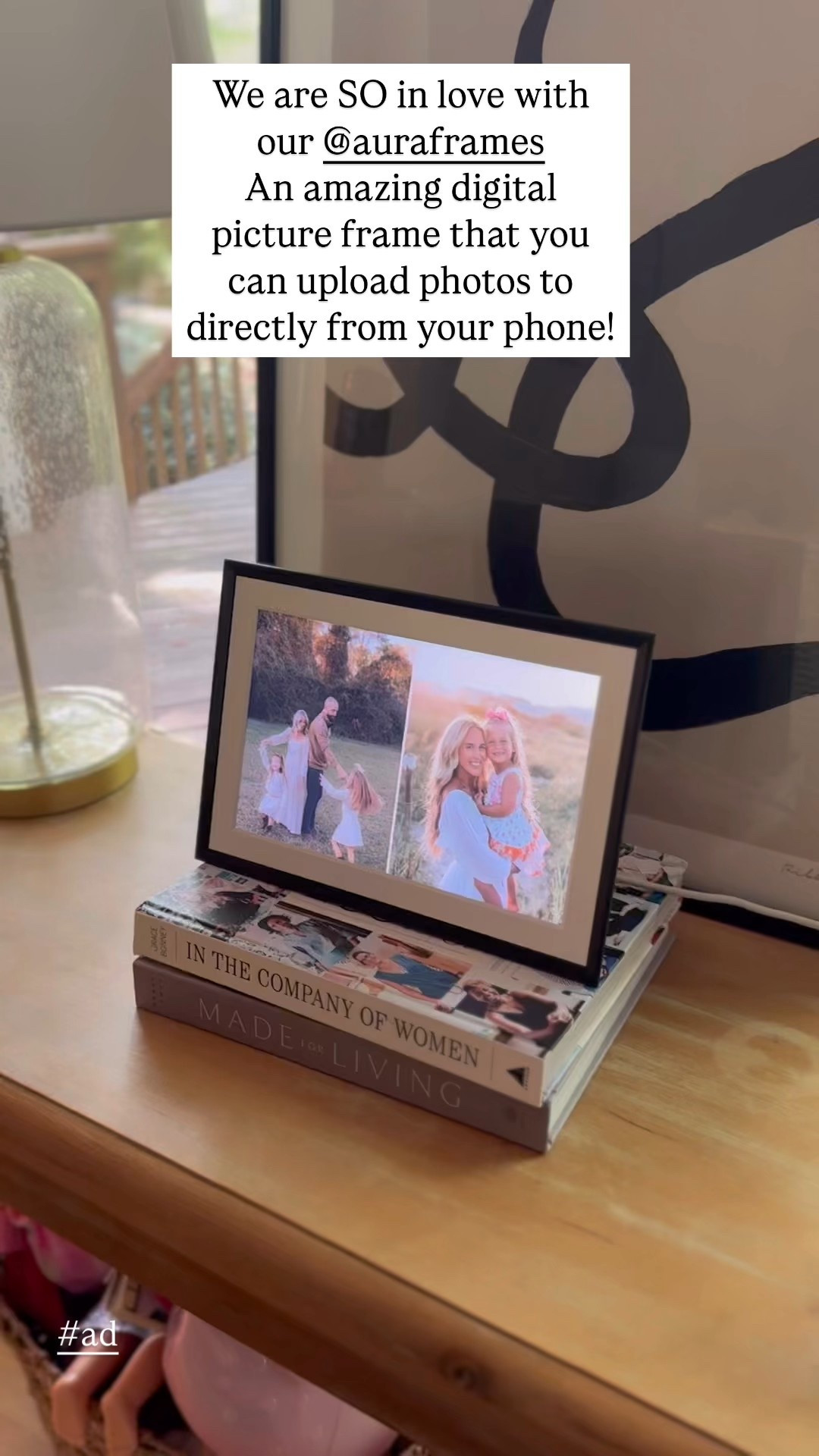 We are so in love with our @auraframes digital picture frame! It’s the perfect gift for that special mom in your life. Use code GIFT35 to save $35 + free expedited shipping!

#LTKGiftGuide #LTKFamily #LTKSaleAlert