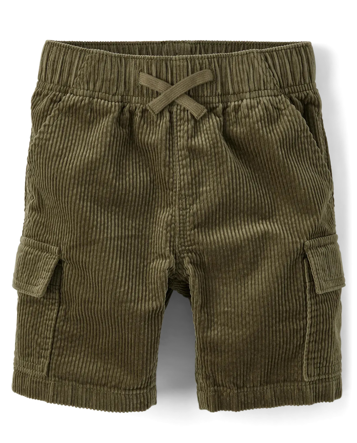 Kids Corduroy Cargo Shorts - green | The Children's Place