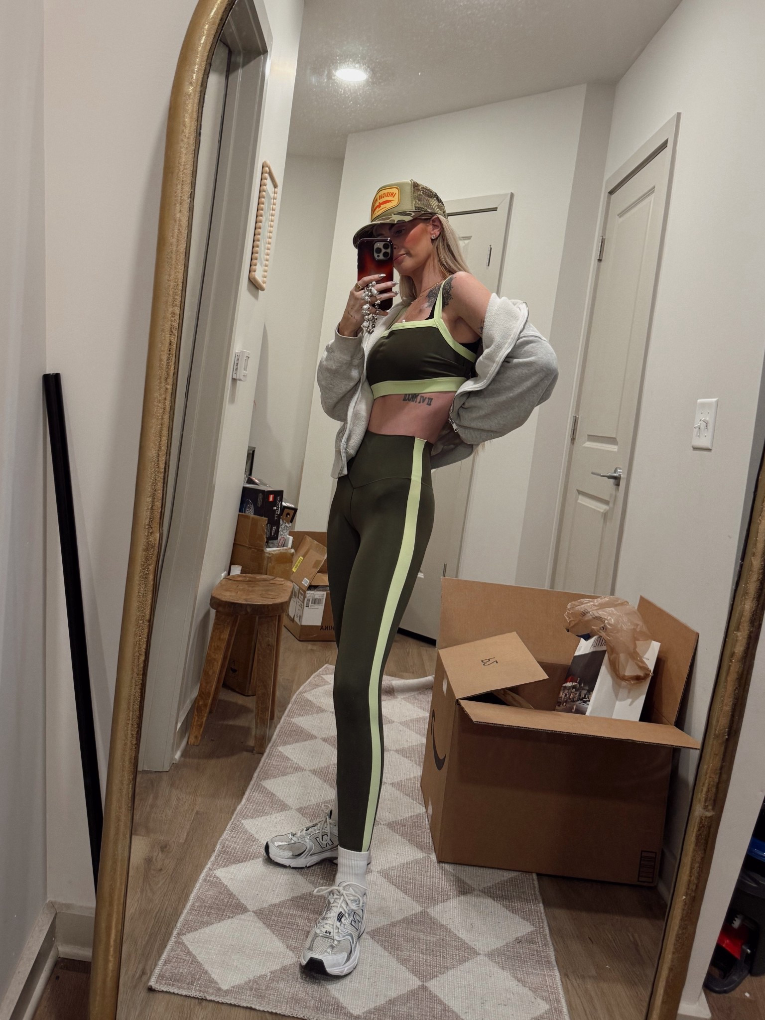 i love these new workout sets from @Aerie !!! wearing an xs long in leggings and small in the bra. 

#LTKmomlife #LTKActive #LTKSaleAlert