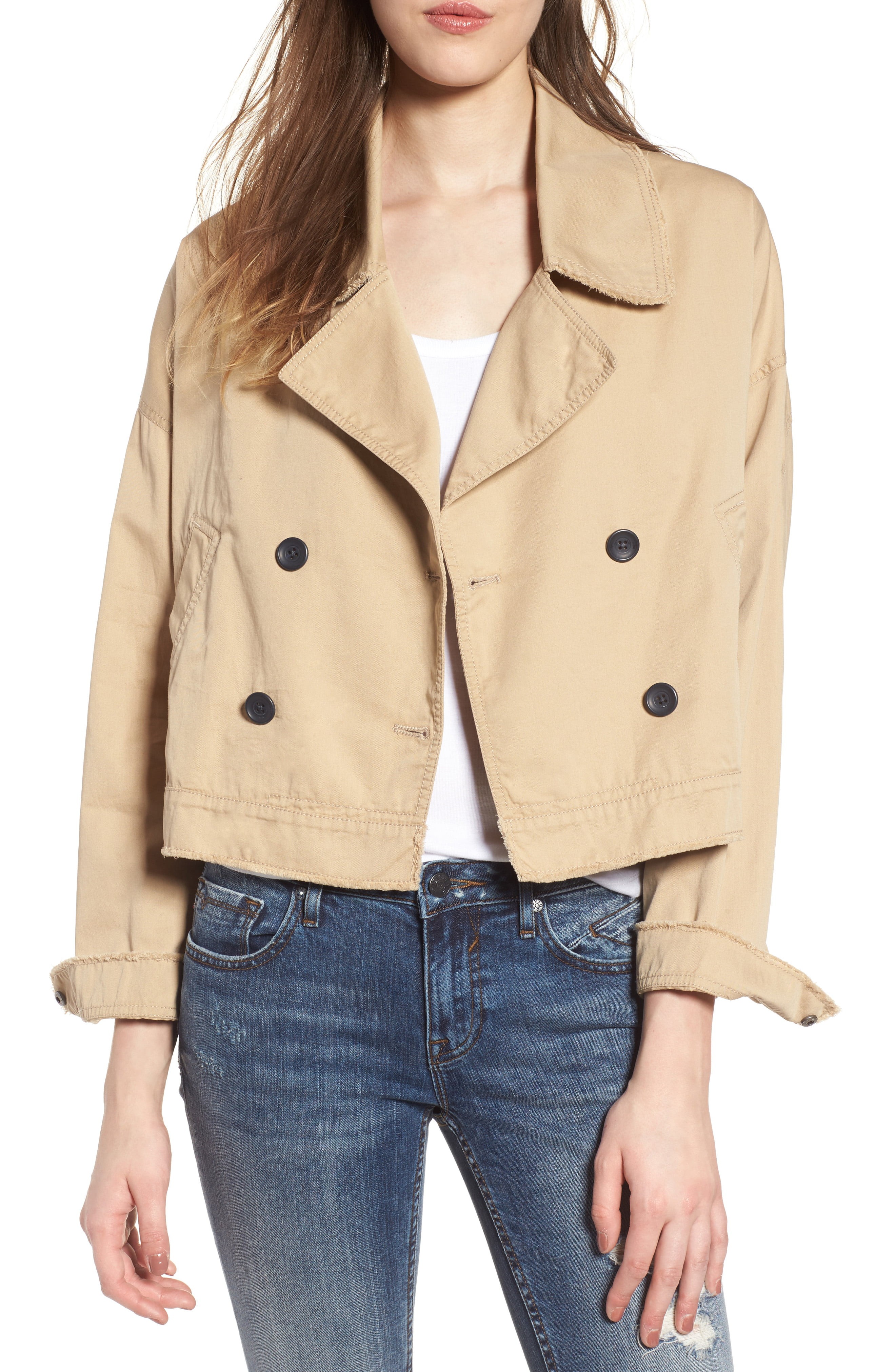 Crop Trench Coat | Nordstrom