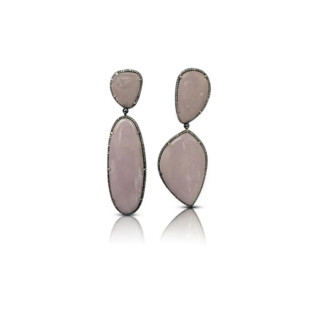 Phosphorite Double Drop Earrings | S. Carter Designs