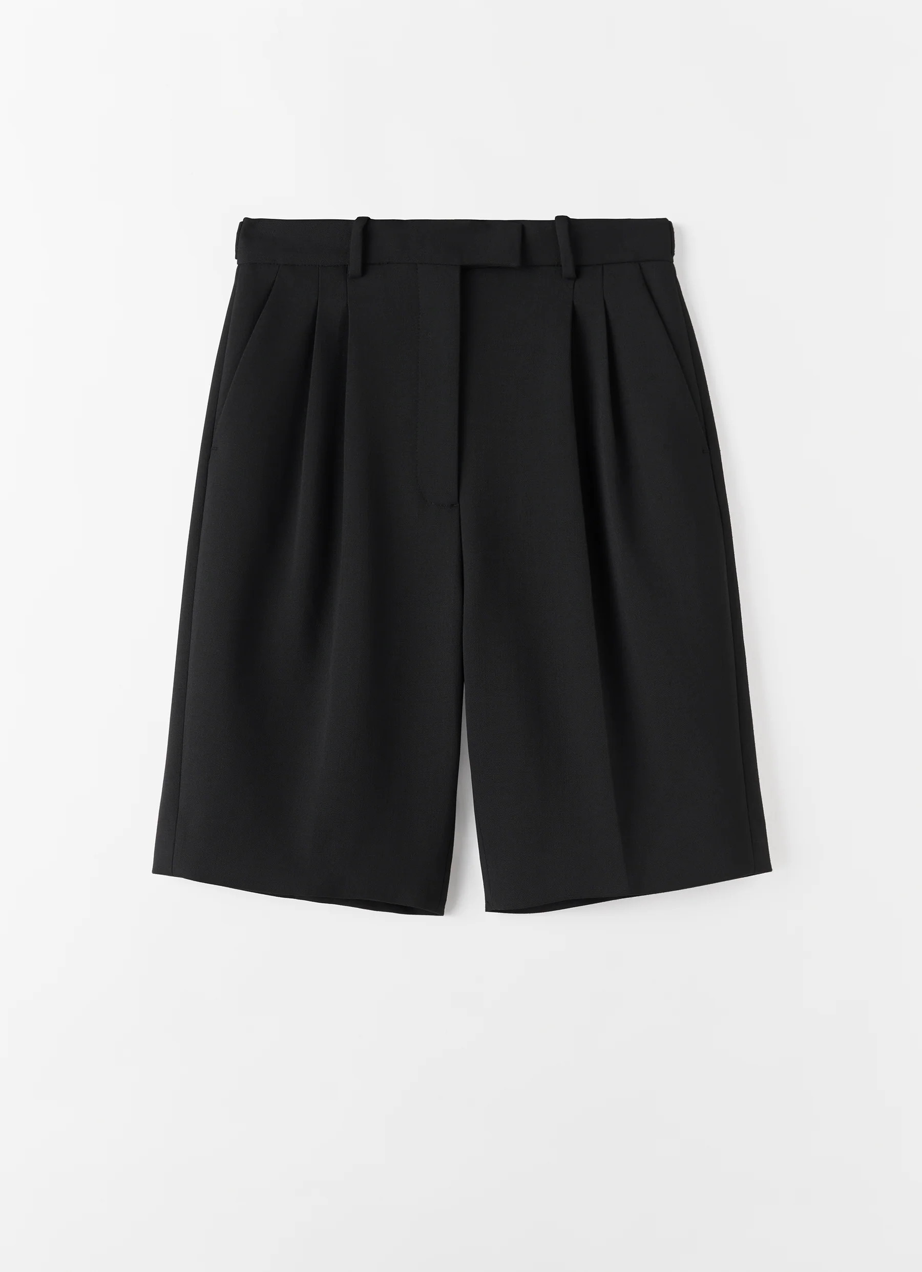 Bruna Tailored Shorts, black | Almada Label