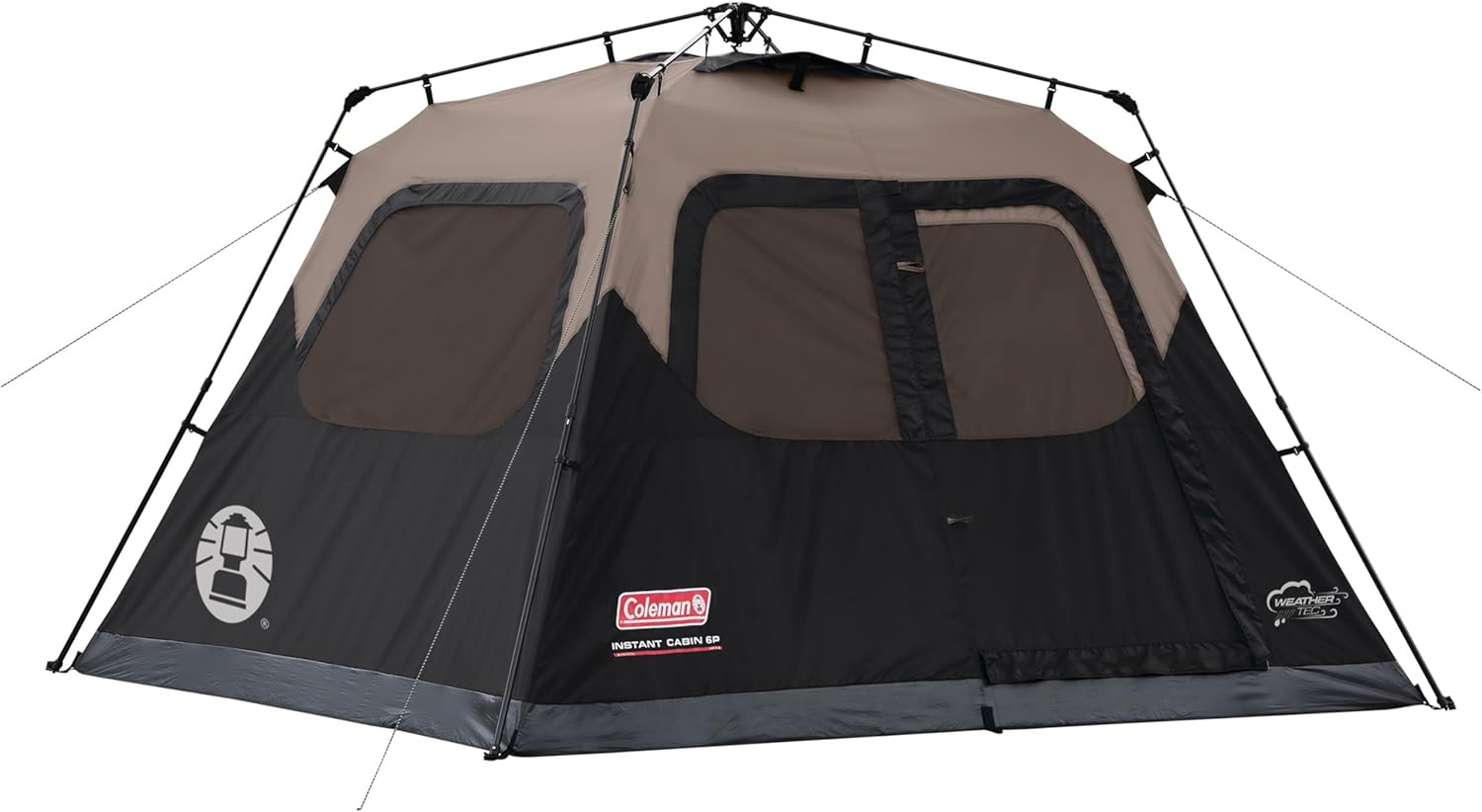 Coleman Instant Tent with 1-Minute Setup, 4/6/8/10 Person Tent with Pre-Attached Poles, Air Vent,... | Amazon (US)