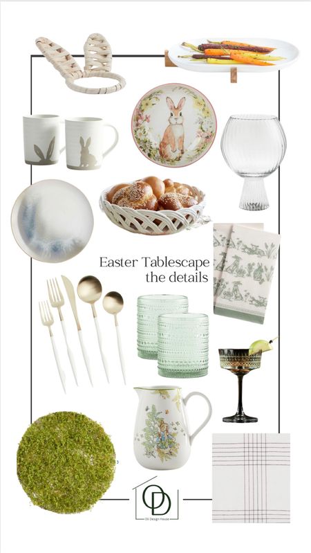 Easter tablescape design board

Easter dinner plate, spring charger plate, moss charger plate, gold cutlery, easter napkins, bunny napkins, easter drink pitcher, bunny mug, tableware on sale, checkered tablecloth, spring serve-ware, spring tablescape, ceramic woven serving bowl

#LTKFind #LTKhome #LTKstyletip