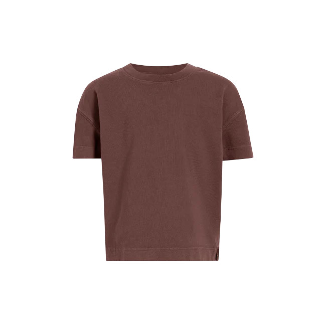 Boxy Tee | Chocolate | tones