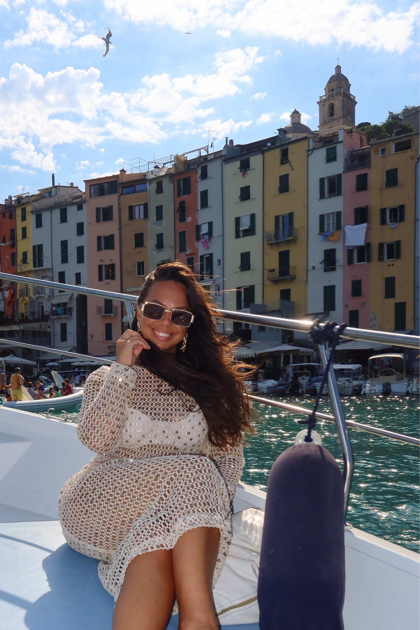 Italian riviera mermaid ✨ 

Cover up is Walter baker but sold out! Linked similar. 