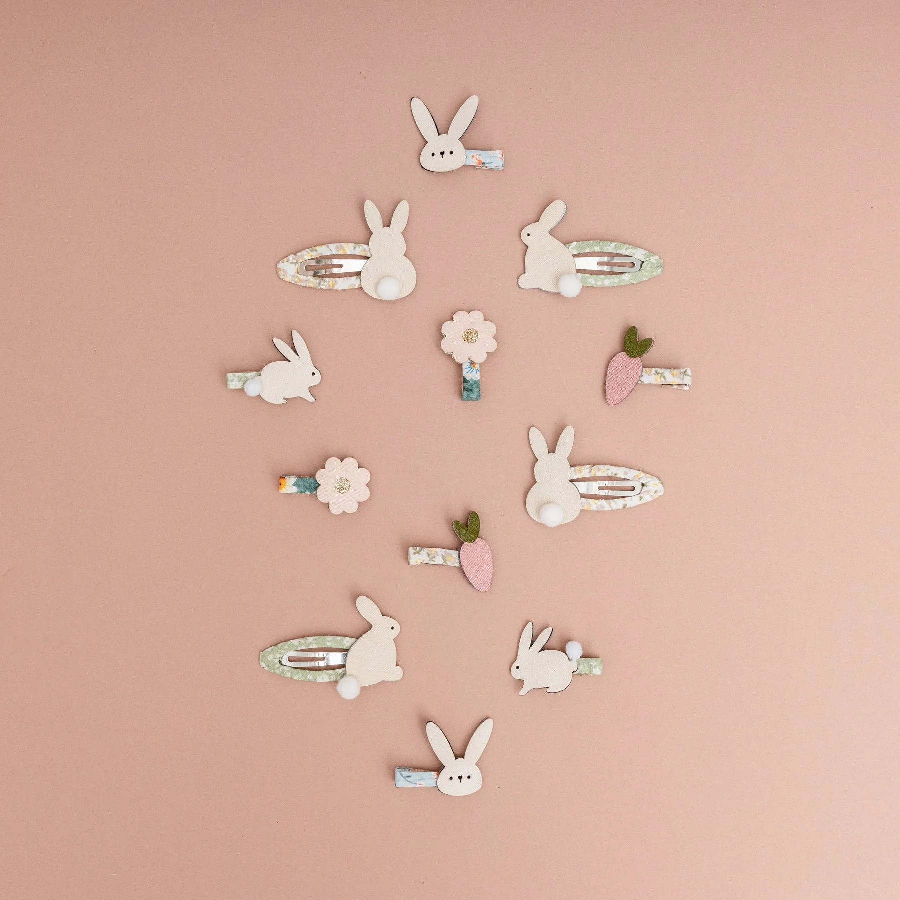 Bunny Clic Clac Hair Clips | SpearmintLOVE