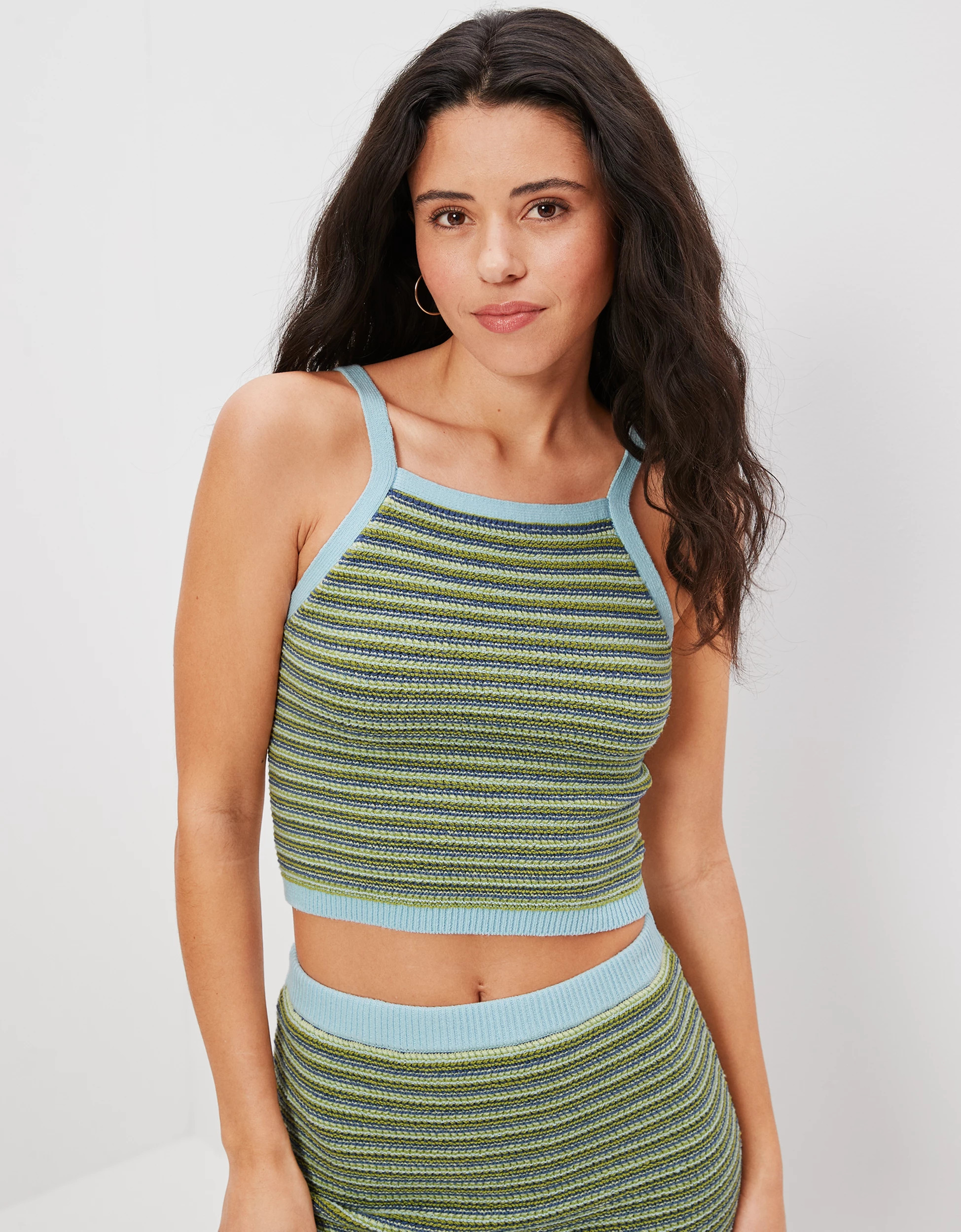 AE High Neck Sweater Tank Top | American Eagle Outfitters (US & CA)