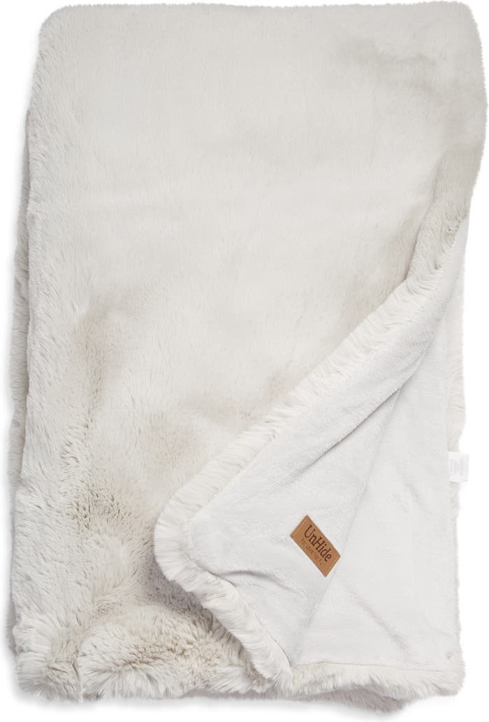 The Marshmallow 2.0 Medium Faux Fur Throw Blanket | Nordstrom