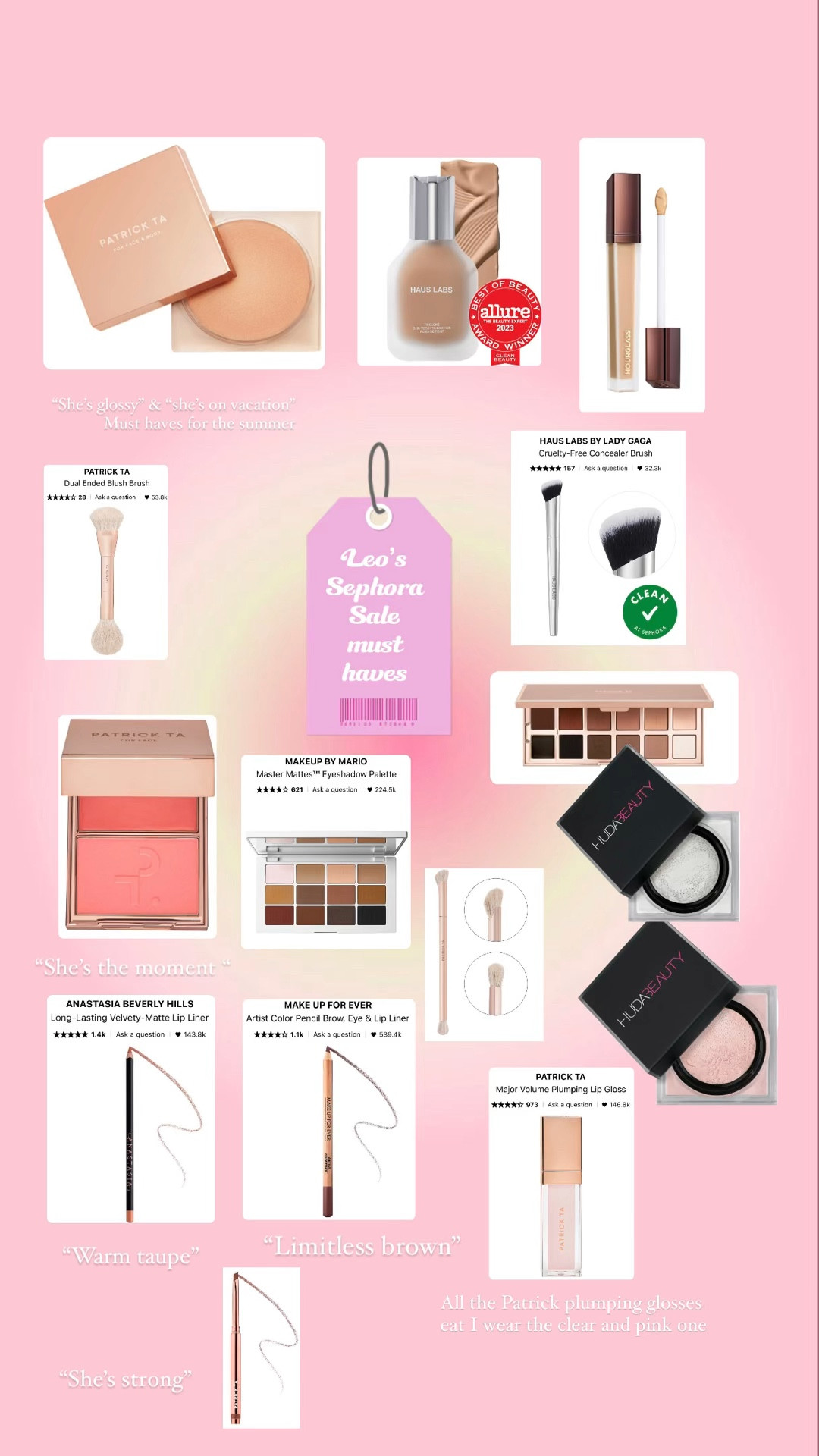 Sephora Sale must haves in my personal makeup bag ✨

#LTKGiftGuide #LTKxSephora #LTKbeauty