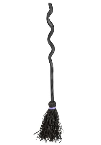 Spiral Staff Witch's Broom - 3 Piece, 52 inch Witches Broomstick - Halloween Witch Cosplay Costume Accessory | Amazon (US)