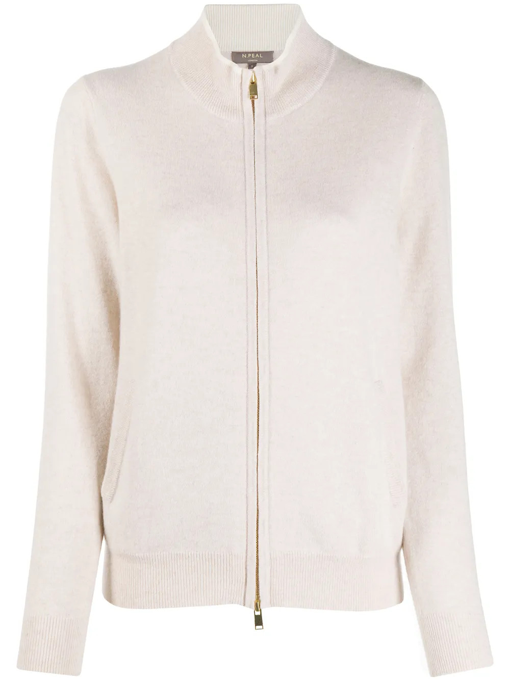 N.Peal Cardigan Mit Reißverschluss | Nude | FARFETCH DE | Farfetch Global