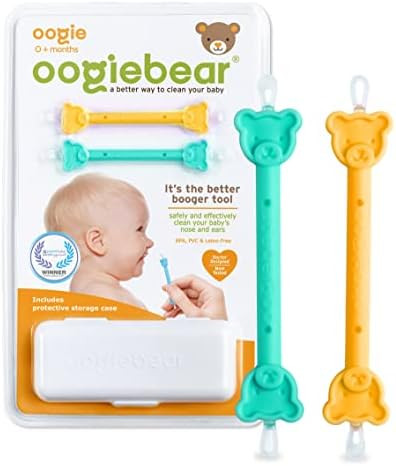 oogiebear - Nose and Ear Gadget. Safe, Easy Nasal Booger and Ear Cleaner for Newborns and Infants... | Amazon (US)