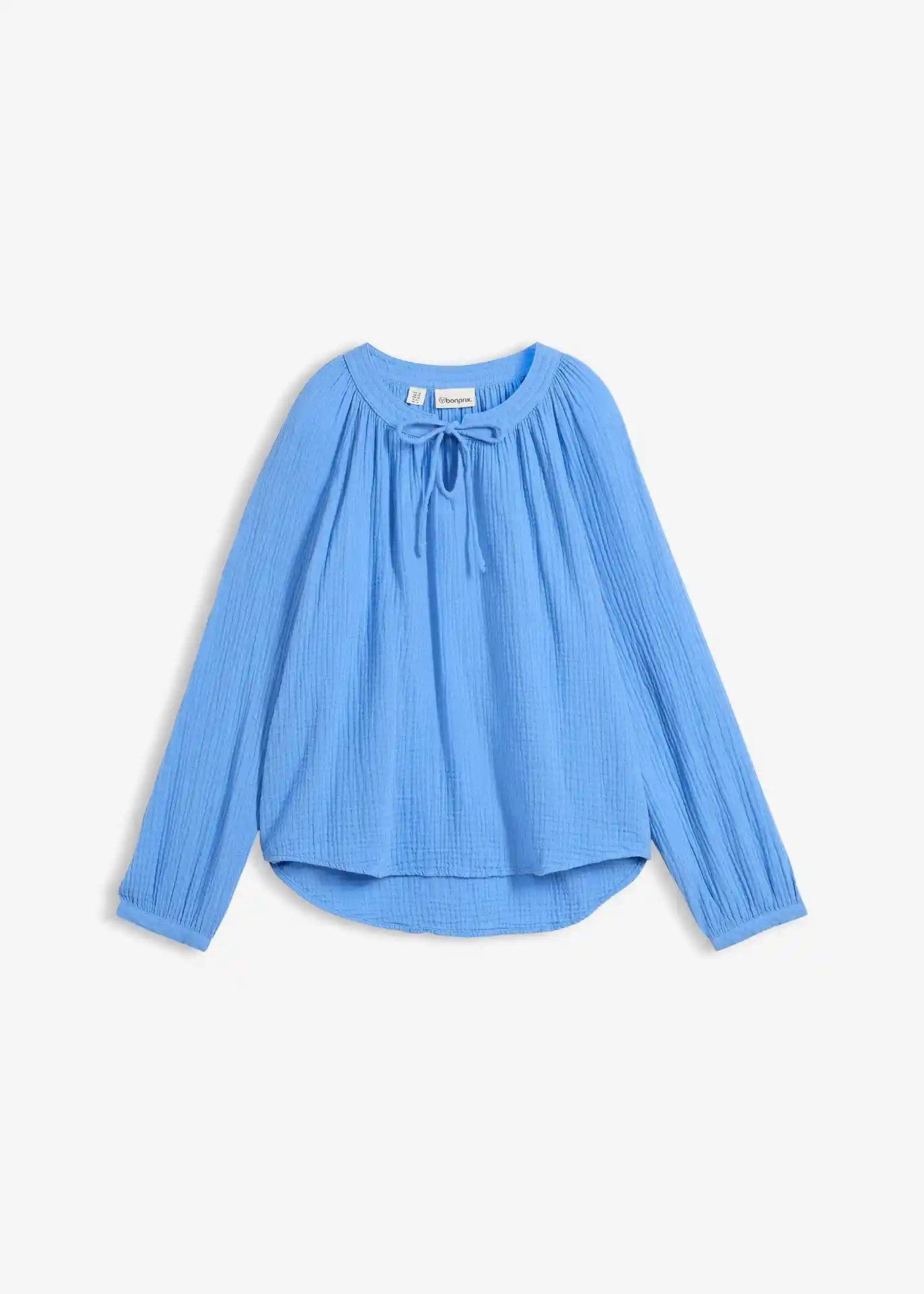 Blouse T-shirt en gaze de coton | Bonprix FR