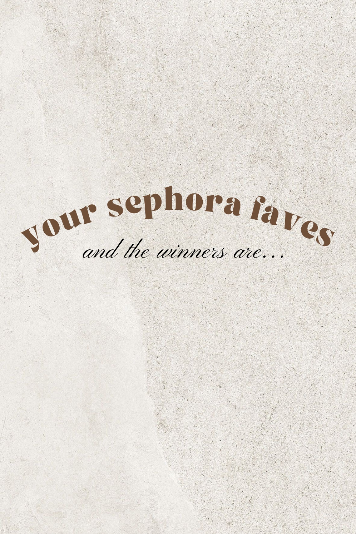 Your Sephora faves! 

*results are IG stories, all products saved below!

#LTKxSephora