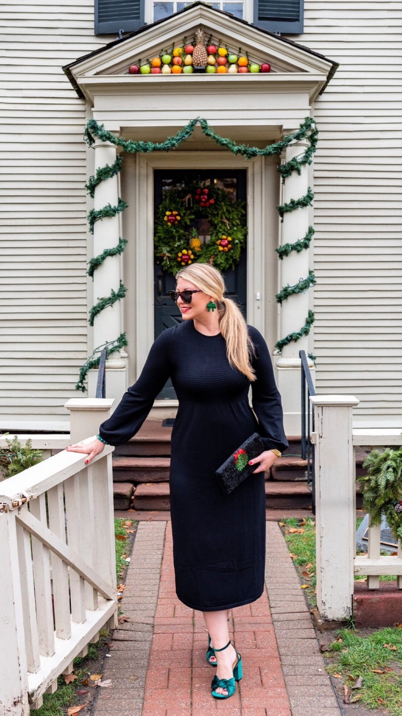 Dress back in stock in black or green 

#LTKparties #LTKover40 #LTKHoliday