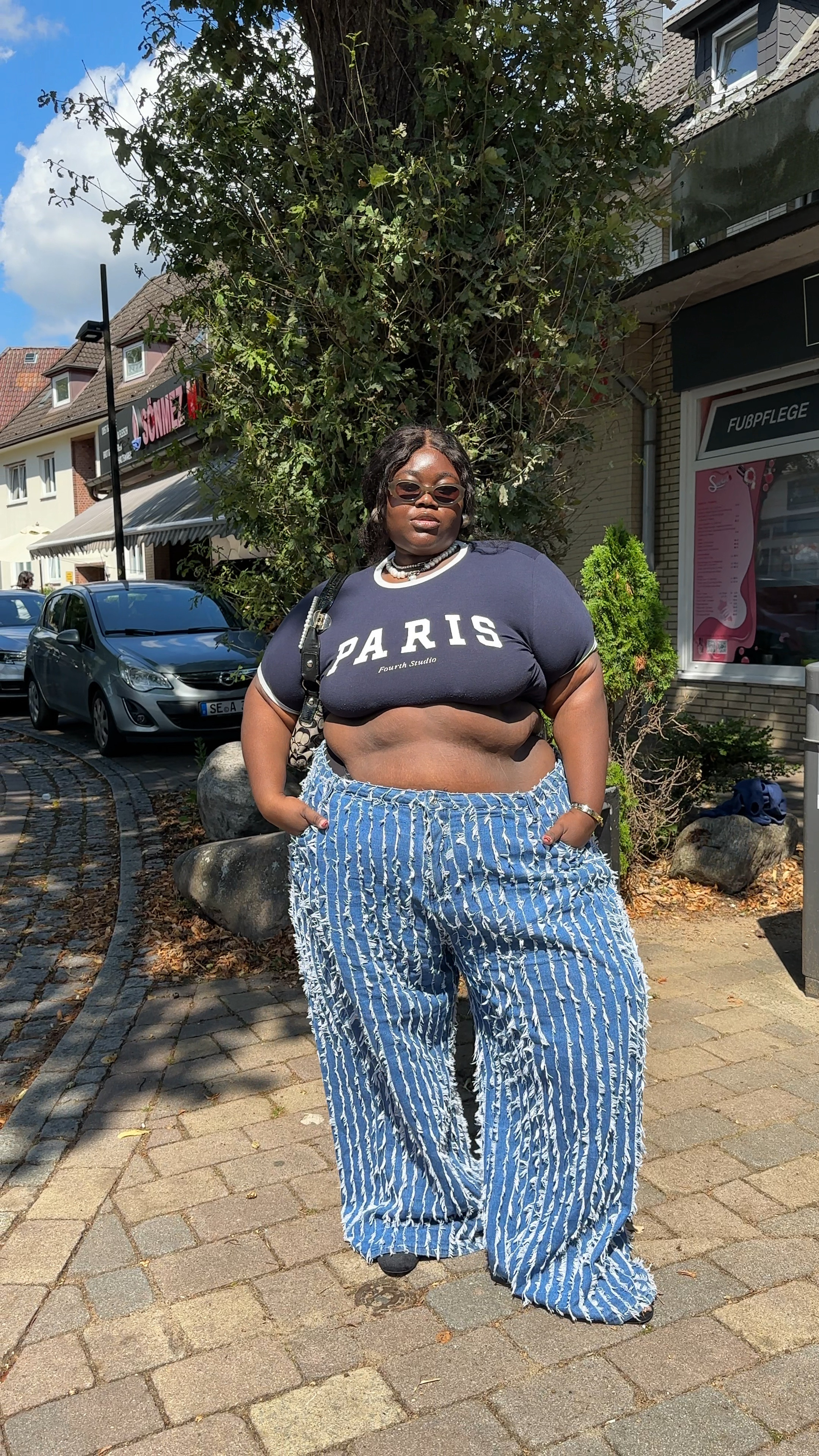 A running errands in the city kinda look 🥰 the jeans do run a bit big so get your usual size 

#LTKsummer #LTKplussize #LTKcurves