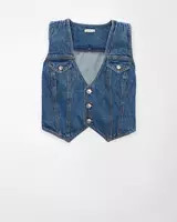 AE Denim Vest | American Eagle Outfitters (US & CA)