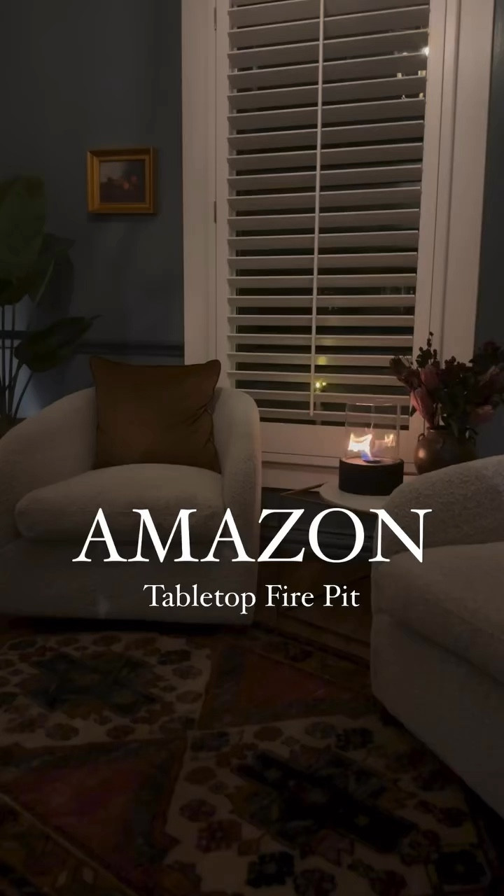 Tabletop Fire Pit! One of my most favorite Amazon home purchases. 


#LTKHome #LTKGiftGuide #LTKHoliday