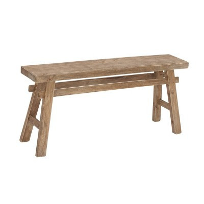 Rustic Mahogany Bench Brown - Olivia & May | Target