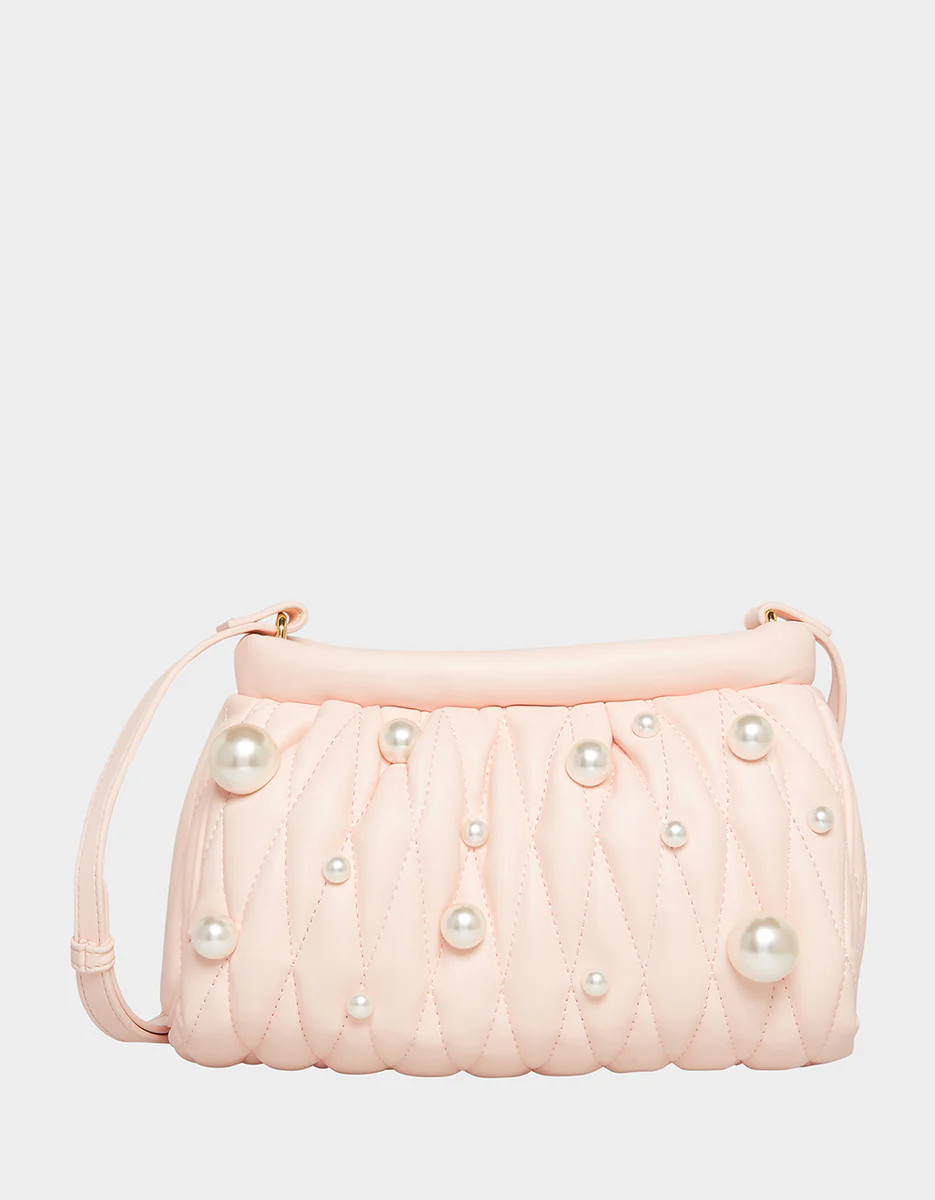 PARTY PEARL CROSSBODY BLUSH | Betsey Johnson