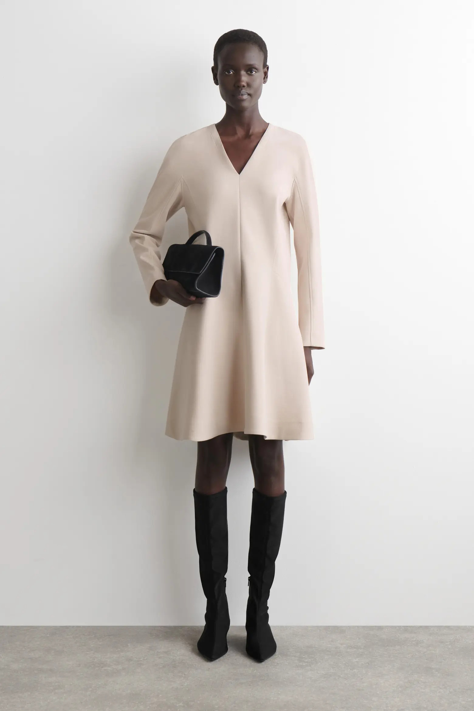Tailored V-Neck Mini Dress (Women) | Nordstrom | Nordstrom