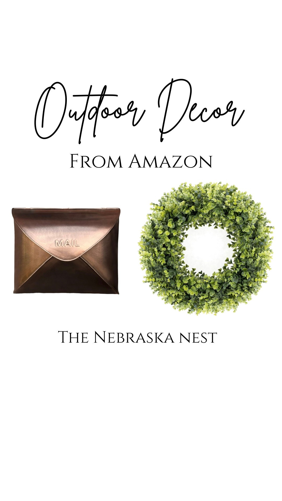 Fun front door additions to freshen up your exterior space! 🖤

#Mailbox #Wreath #SpringDecor #FrontDoorDecor

#LTKStyleTip #LTKHome #LTKSeasonal