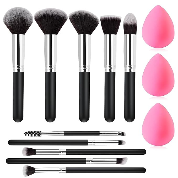 Makeup Brushes Set Gifts for Women, Gifts for Teen Girls Mom Wife Sister 13 Pcs Premium Kit with ... | Amazon (US)