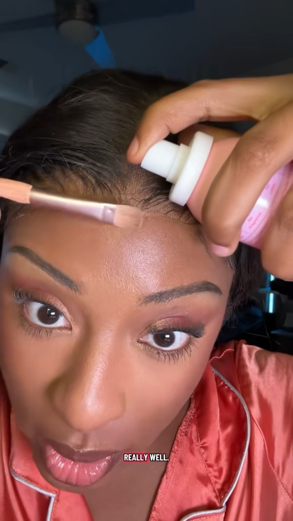 The Frontal Queen Lace Melting Spray is a must-have for flawless installs. It helps melt your lace seamlessly for a natural-looking finish while providing a secure hold that lasts. Whether you’re doing a quick touch-up or a fresh install, this spray keeps your lace looking laid and camera-ready. 💖✨

#FrontalQueen #LaceMeltingSpray #WigInstall #LaceFront #MeltedLace #BeautyFinds #BlackGirlMagic #HairEssentials #Ad

#LTKHome #LTKBeauty #LTKselfcare
