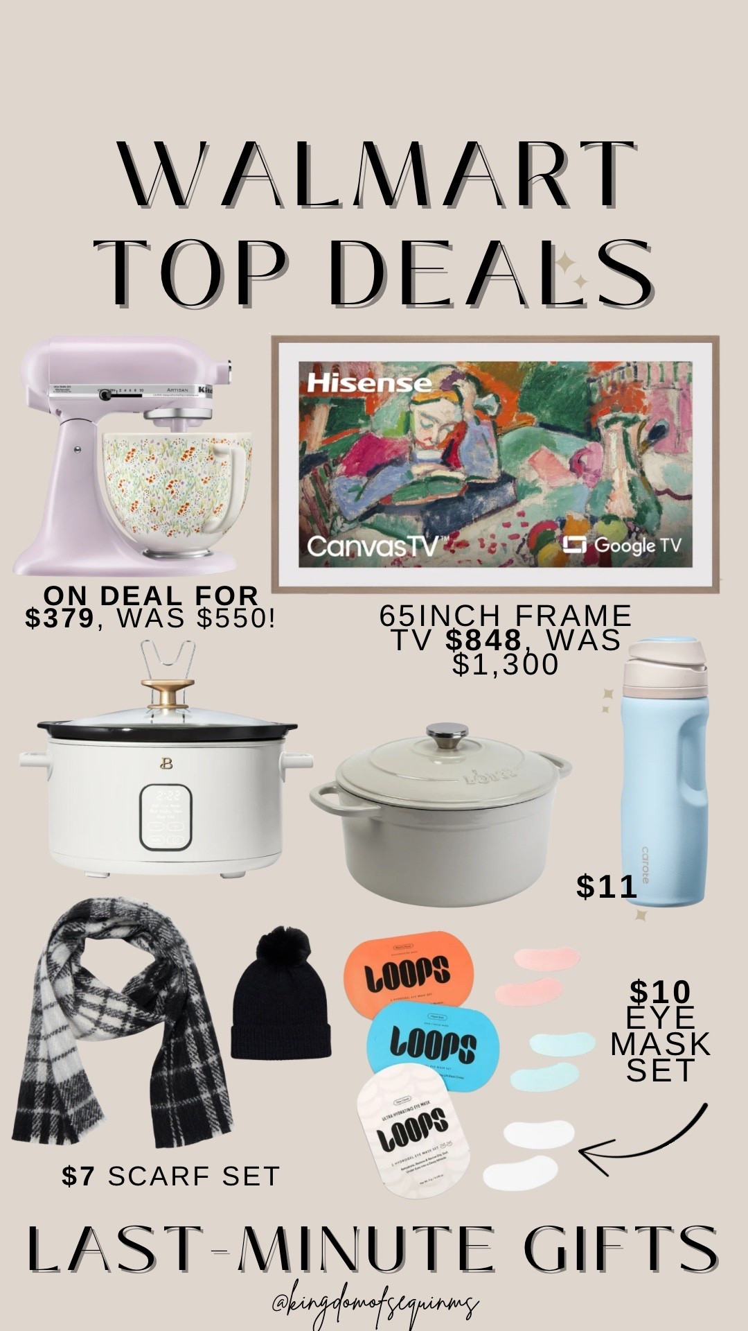 Top Walmart deals!! 

#LTKGiftGuide #LTKHoliday #LTKSaleAlert